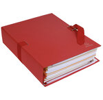 Chemise Dos Extensible Papier - 24x32cm - Rouge - X 10 - Exacompta