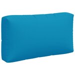 vidaXL Coussins de palette 3 Pièces bleu clair tissu