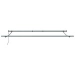 vidaXL Auvent rétractable automatique anthracite et blanc 450x300 cm