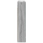vidaXL Armoire Miroir de Salle de Bain Gris Sonoma 60 x 14 5 x 70 cm