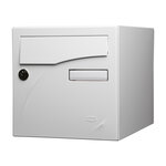 Boîte aux lettres Préface 1 porte blanc neige mat ral 9016mt