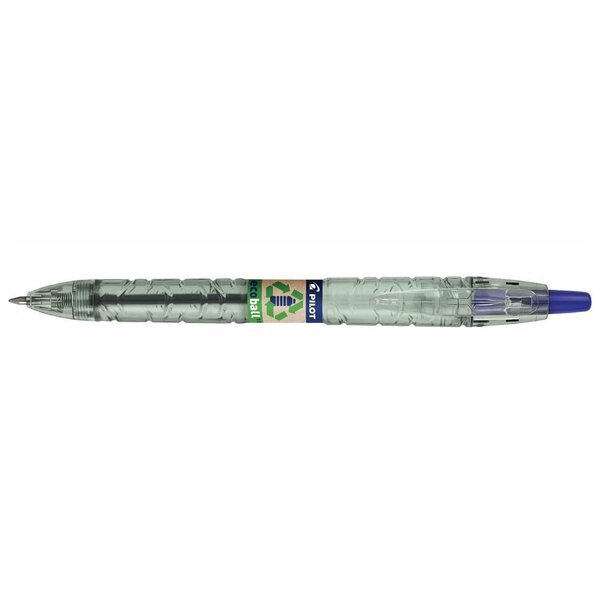 Stylo bille rétractable B2P Ecoball 1 0mm bleu PILOT
