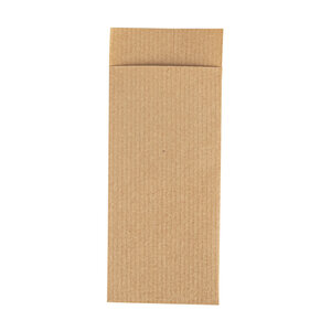 Mini - sac en papier  kraft  5 3x11 5cm  50 pces