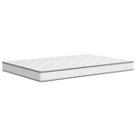 vidaXL Matelas en mousse moyennement doux 90x200 cm
