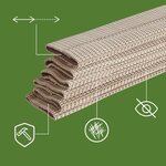 Pack and Move - Lot de 6 Protection Bouteilles Carton - 180 L - Protection Déménagement et Expédition - Emballer Bocaux  Bouteilles