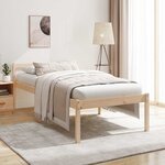 vidaXL Lit pour personne âgée sans matelas 90x190 cm