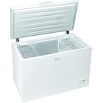 Beko - hsa32530n - congélateur coffre - 298 l  - minfrost - a+ - blanc