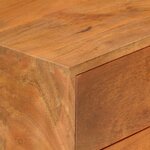 vidaXL Buffet 85x40x70 cm Bois de manguier solide