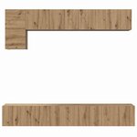 vidaXL Ensemble meuble TV 5 Pièces chêne artisanal 100 x 30 x 30 cm
