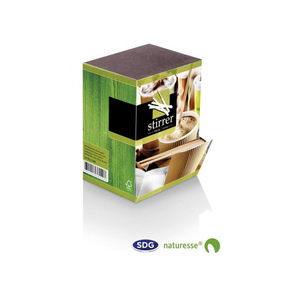 Agitateur café en bois naturel 11 4 cm - sdg - lot de 10 000 -  - bois