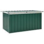 vidaXL Boîte de rangement de jardin Vert 129x67x65 cm