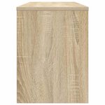 vidaXL Meuble TV Chêne Sonoma 100 x 30 x 40 cm Bois d'ingénierie