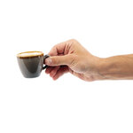 Tasse espresso grise - 85 ml - boite de 6 -  - porcelaine x56mm