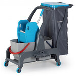 Chariot de ménage professionnel procart jet 735s - combisteel -  -  960x580x960mm