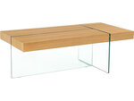 Table basse "Taormina" - 120 x 60 x 40 cm - Finition chêne