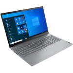 Lenovo thinkbook 15 i5-1135g7 ordinateur portable 39 6 cm (15.6") full hd intel® core™ i5 8 go ddr4-sdram 256 go ssd wi-fi 6 (802.11ax) windows 10 home gris