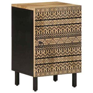 vidaXL Armoire de salle de bain 38x33 5x58 cm bois massif de manguier