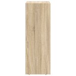 vidaXL Buffet Chêne Sonoma 59 x 35 x 100 5 cm Bois d'ingénierie