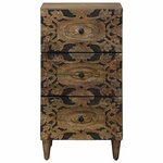 vidaXL Buffet Marron 40 x 33 5 x 75 cm Bois de mangue massif