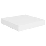 vidaXL Étagère flottante murale blanc 23x23 5x3 8 cm MDF