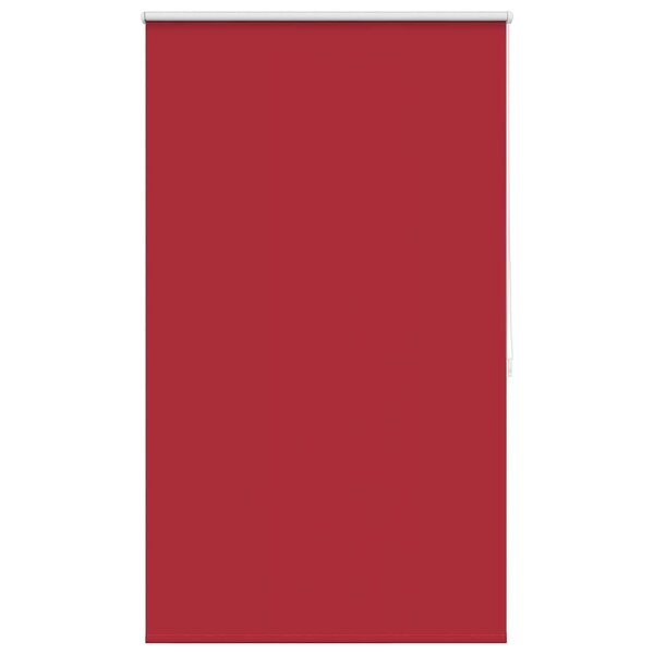 vidaXL Store enrouleur occultant 104 4 x 175 cm  largeur du tissu 100 cm  rouge