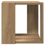 vidaXL Table basse chêne artisanal 32 x 32 x 30 cm Bois d'ingénierie
