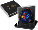 DAMA DE LA MUERTE Black Ruthenium 1 Once Monnaie Argent Mexique 2023