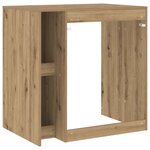 vidaXL Armoire pour machine à laver Chêne artisanal 87 x 60 x 89 cm