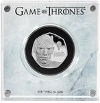 Monnaie ICE Game of Thrones Argent 50 Pence United Kingdom 2026 (PRÉCOMMANDE)