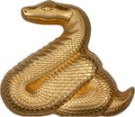 Pièce de monnaie en Argent 1000 Togrog g 31.1 (1 oz) Millésime 2025 Shaped Lunar Year NIMBLE SNAKE (PRÉCOMMANDE)