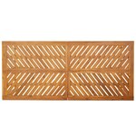vidaXL Ensemble de salle à manger pour jardin 9 Pièces Marron