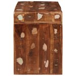 vidaXL Table d'appoint 60 x 35 x 45 cm bois de récupération massif