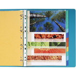Intercalaires neutres maxi A4+ en carte lustrée, 12 divisions - Assortis (paquet 12 unités)