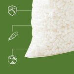 Pack and Move - Particules de Calage pour carton - 20 L - Protection Déménagement et Expédition - Chips Naturelle de maïs pour Emballer  Protéger  Rembourrer