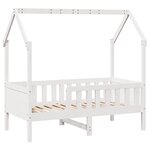 vidaXL Cadre de lit enfant avec tiroirs sans matelas 70x140 cm bois