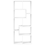vidaXL Étagère séparatrice de pièce blanc 67x25x161 5 cm