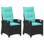vidaXL Chaise de jardin 56 x 64 x 94 cm acier