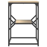 Table d'appoint vidaXL en chêne Sonoma 41x40x60 cm en bois reconstitué