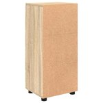 vidaXL Cabinet de salle de bain TULUM Chêne sonoma 37 x 31.5 x 82 cm