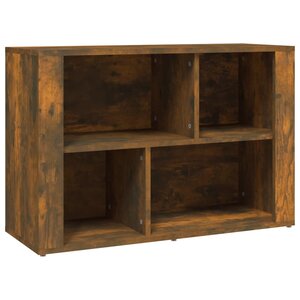 vidaXL Buffet Chêne fumé 80x30x54 cm Bois d'ingénierie