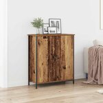 vidaXL Buffet Bois ancien 70 x 30 x 80 cm Bois d'ingénierie