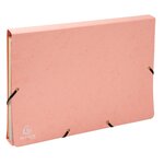 Pochette Trieur Carte Multicolore 12 Compartiments Aquarel - 34x24 5cm - Couleurs Assorties - X 4 - Exacompta