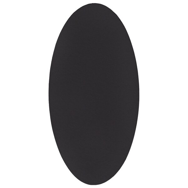 vidaXL Tapis Noir 100 x 200 cm 100  Polyester