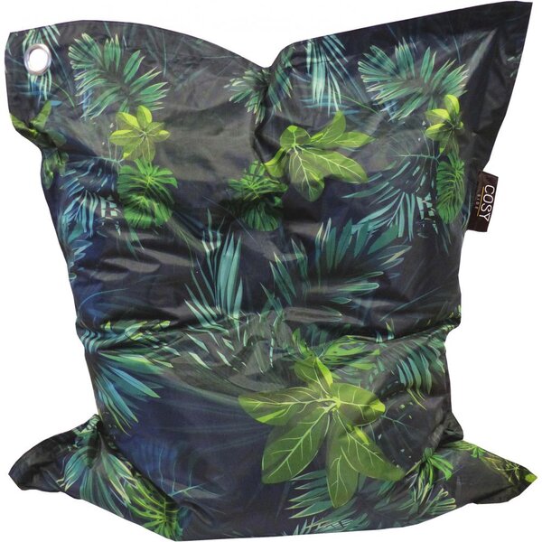 Maxi coussin imprimé intérieur extérieur 130 x 170 cm canopée