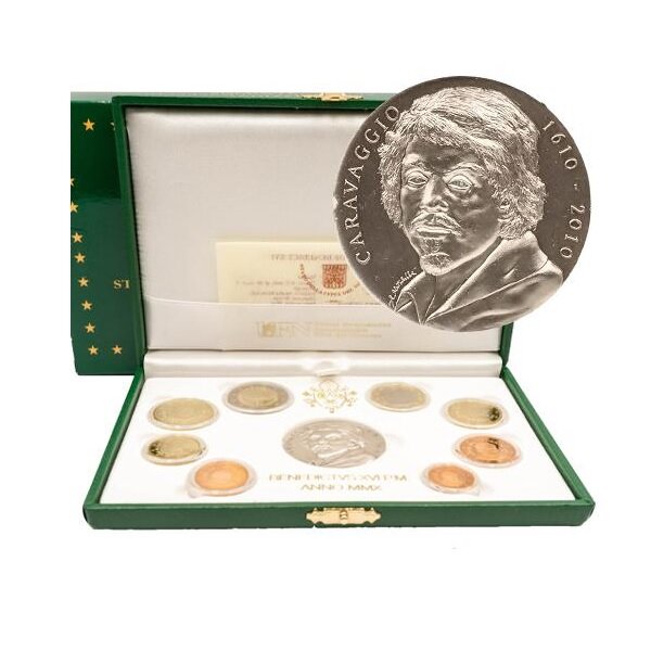 Coffret série euro BE Vatican 2010 (Le Caravage)
