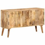 vidaXL Buffet Bois de manguier massif 110x30x60 cm