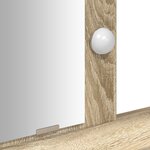 vidaXL Table de Toilette Marron 100 x 41 x 140 cm Bois d'ingénierie