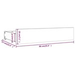 vidaXL Tiroirs de lit 4 Pièces Blanc Bois de pin massif