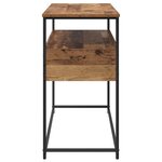 vidaXL Table console Bois Ancien 100 x 40 x 75 cm Bois d'ingénierie