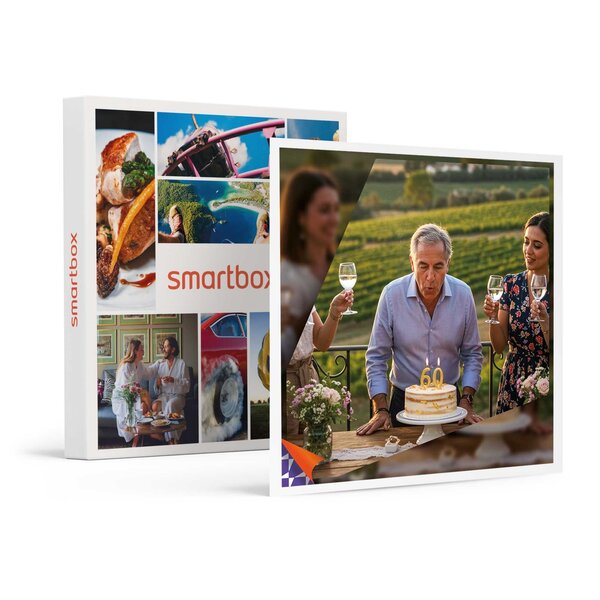 SMARTBOX - Coffret Cadeau Joyeux anniversaire ! Pour homme 60 ans -  Multi-thèmes